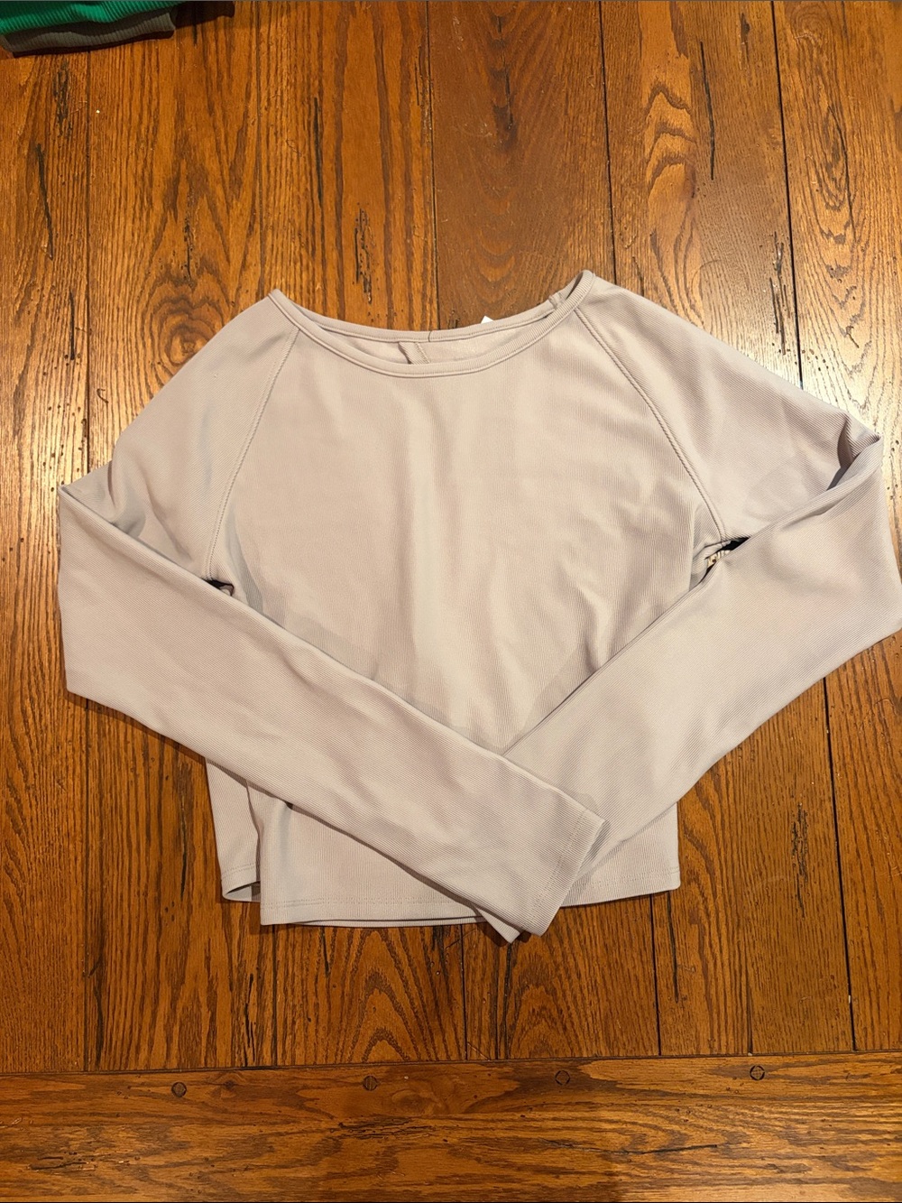 Everyday Long Sleeve Crewneck Top in Soft Lavender